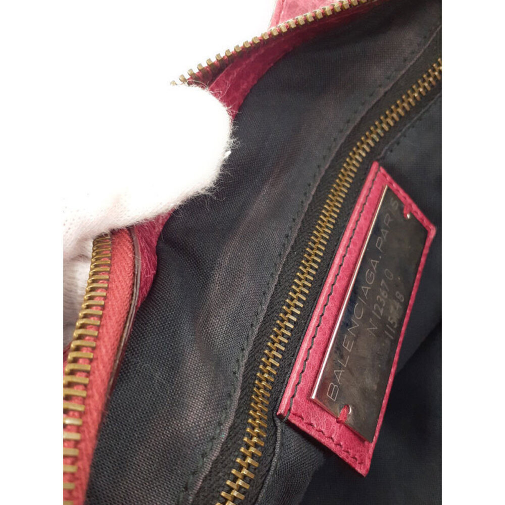 Balenciaga The Shoulder Leather City Bag - Picture 6 of 9